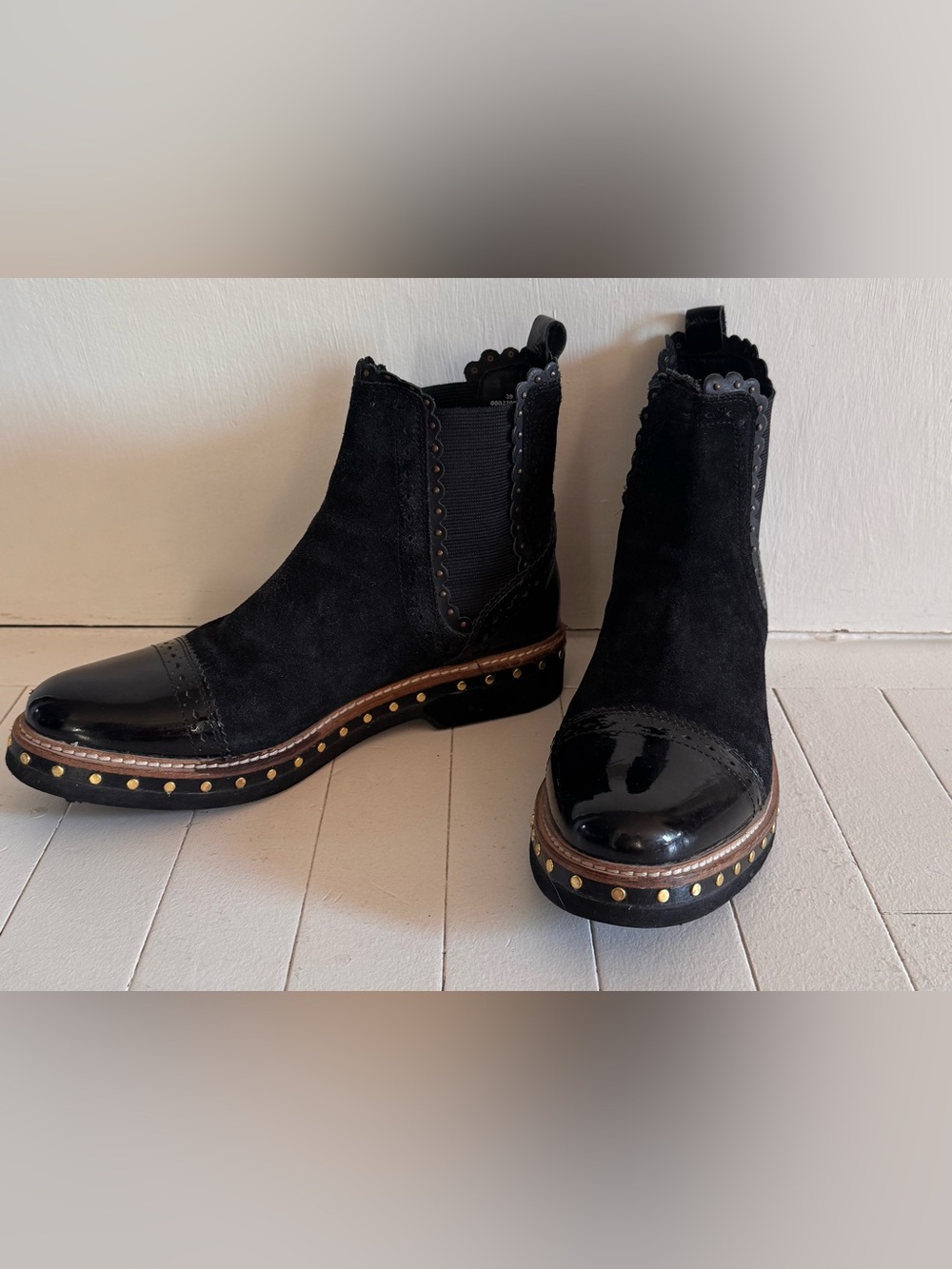 Free People “Atlas” Chelsea boots